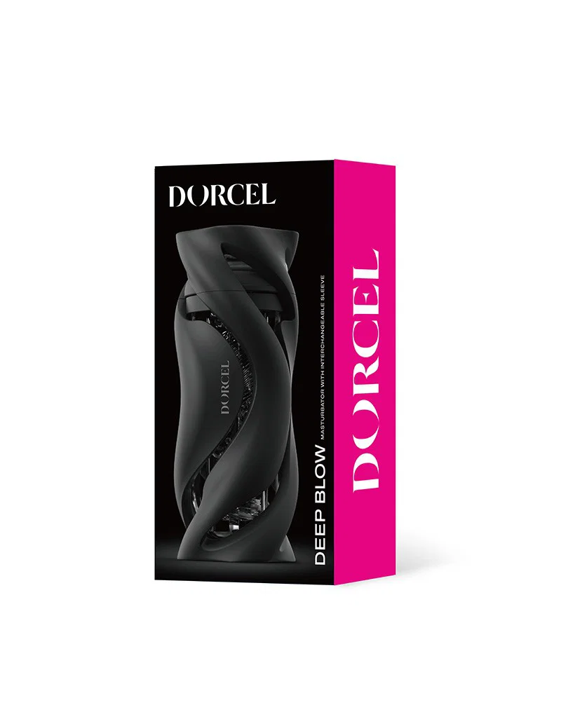 Deep Blow - Masturbatore con manicotto - Nero by Dorcel - immagine 2