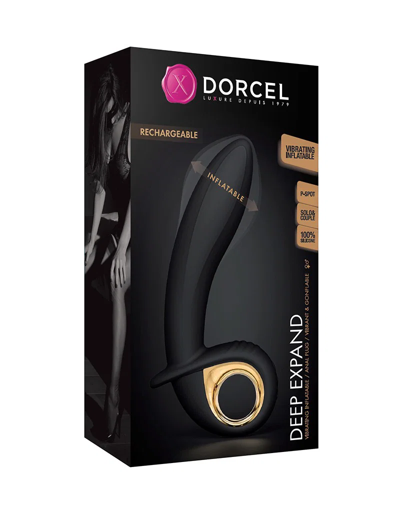 VIBRATORE ANALE/VAGINALE GONFIABILE by DORCEL - immagine 3