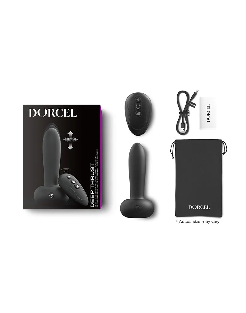 Deep Thrust - Vibratore a spinta con telecomando by Dorcel - immagine 4