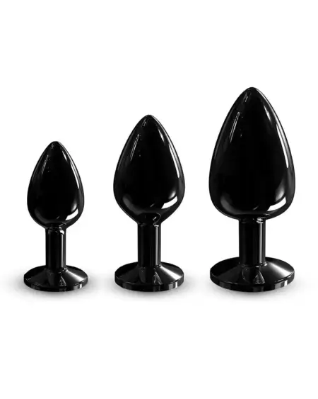 Plug anale Diamond - Nero by Dorcel