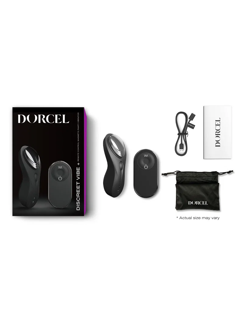 DISCREET VIBE + Vibratore per slip con telecomando by Dorcel - immagine 6