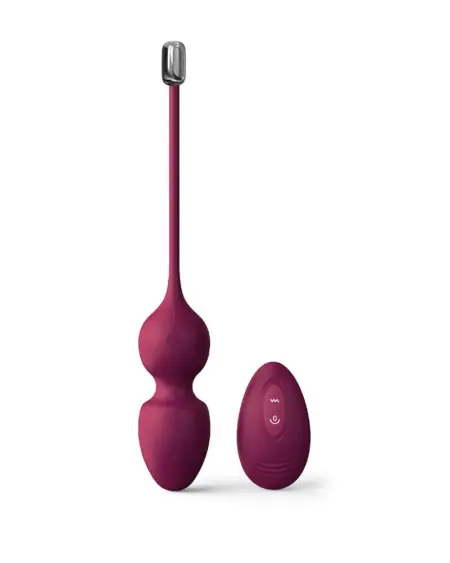 Love Balls - Palline di Kegel vibranti con telecomando by Dorcel
