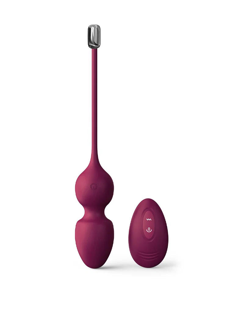 Love Balls - Palline di Kegel vibranti con telecomando by Dorcel