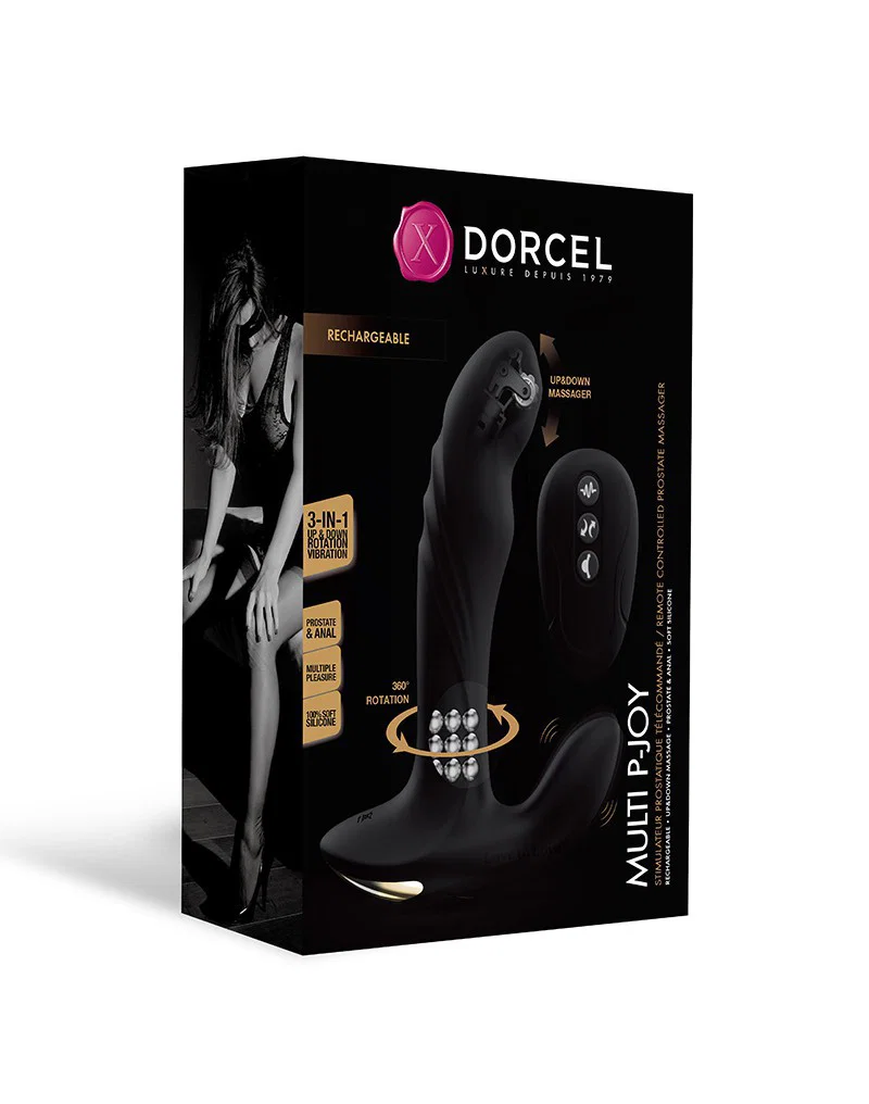 MULTI JOY - Massaggiatore prostatico con telecomando by DORCEL - immagine 2