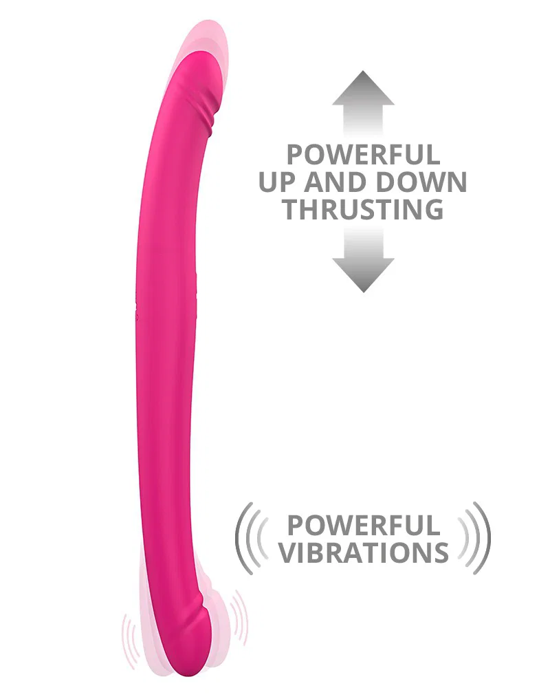 Orgasmic Double Do - Doppio Dildo Vibrante by Dorcel - immagine 3