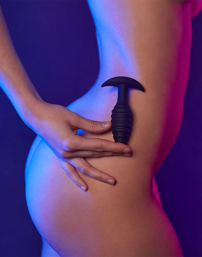 Plug a spirale - Plug anale - Nero by Dorcel - immagine 3
