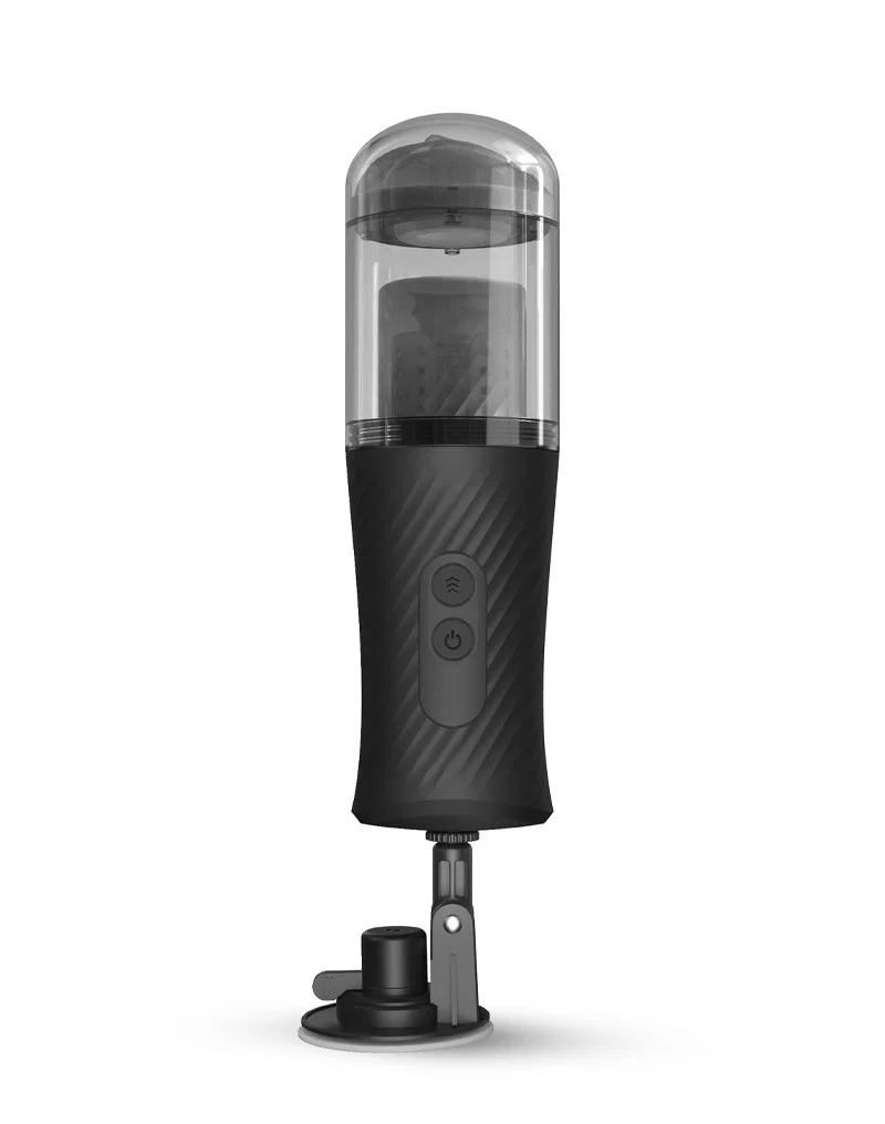 Thrust Blow - Masturbatore automatico a spinta - Nero by Dorcel