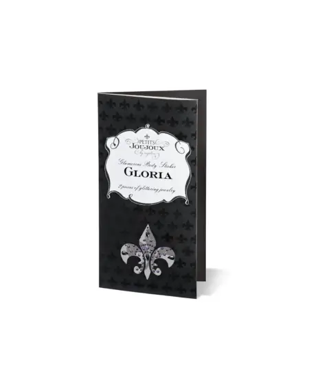GLORIA - adesivi per il corpo, set da 2 gioielli by Mystim