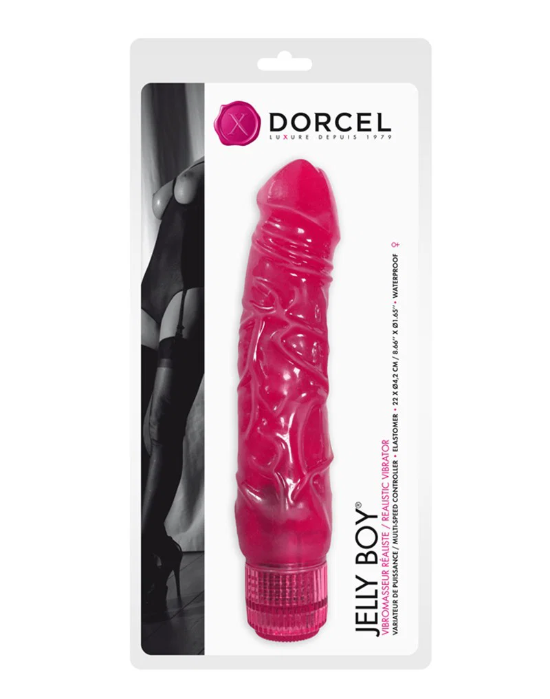 VIBRATORE REALISTICO JELL BOY by Dorcel - immagine 2