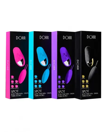 Duo Egg wireless + vibratore da indossare sul labbro - by Dorr
